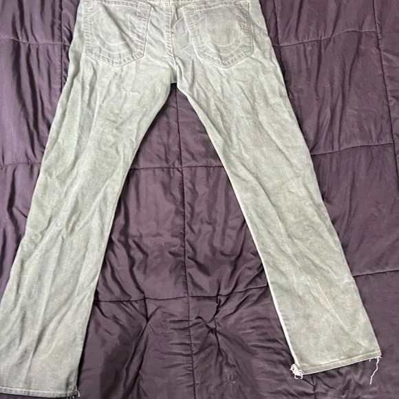 True Religion Green Geno Jeans